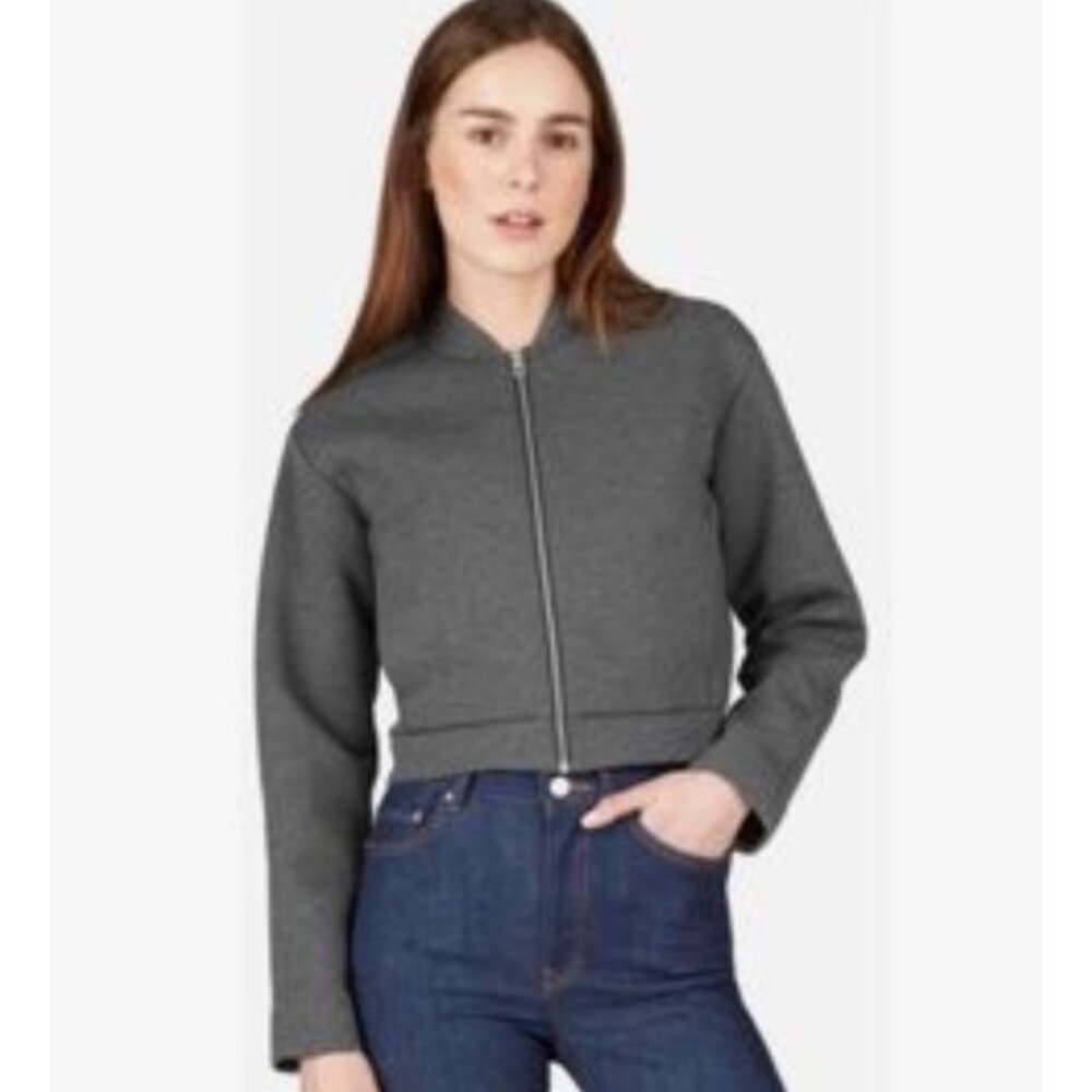 Everlane 'The Street Fleece Bomber Jacket' Size Small